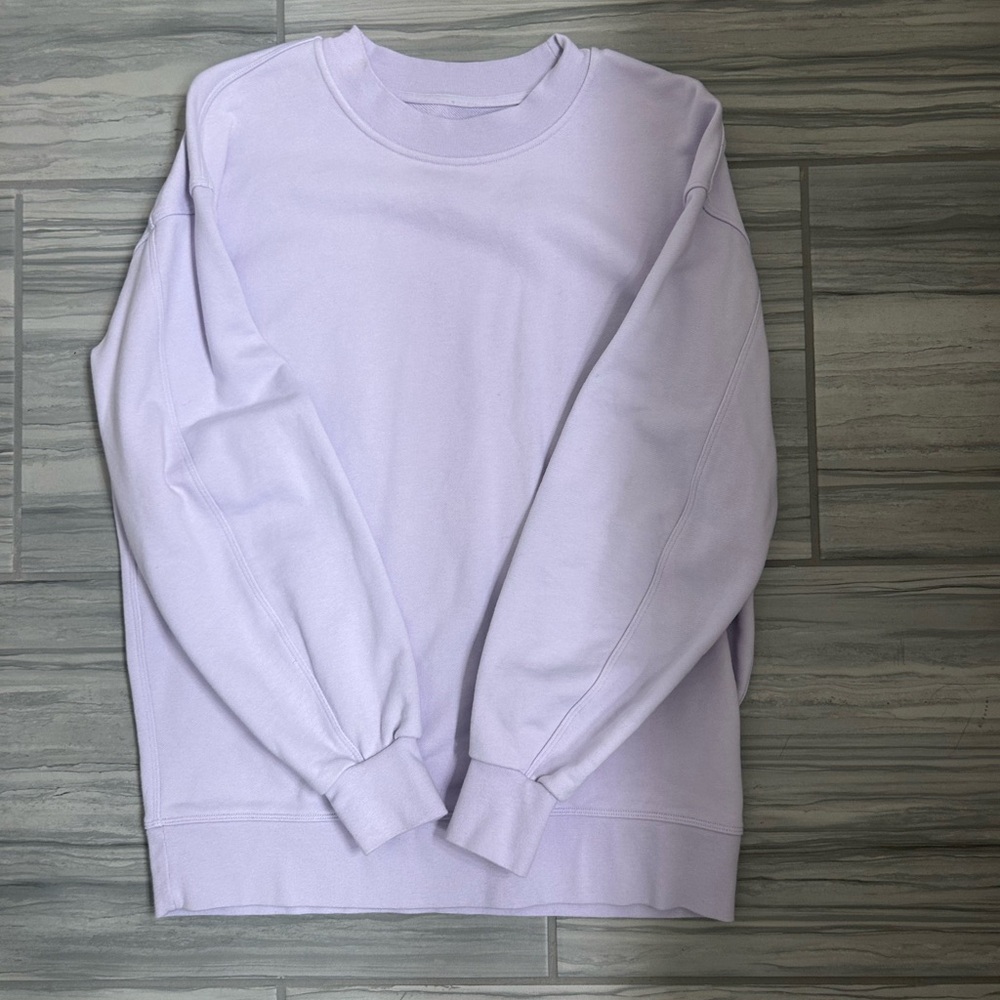 lululemon purple sweatshirt